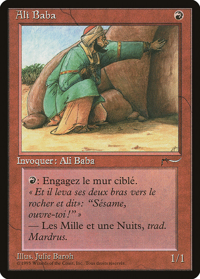 Ali Baba (French) [Renaissance] MTG Single Magic: The Gathering    | Red Claw Gaming
