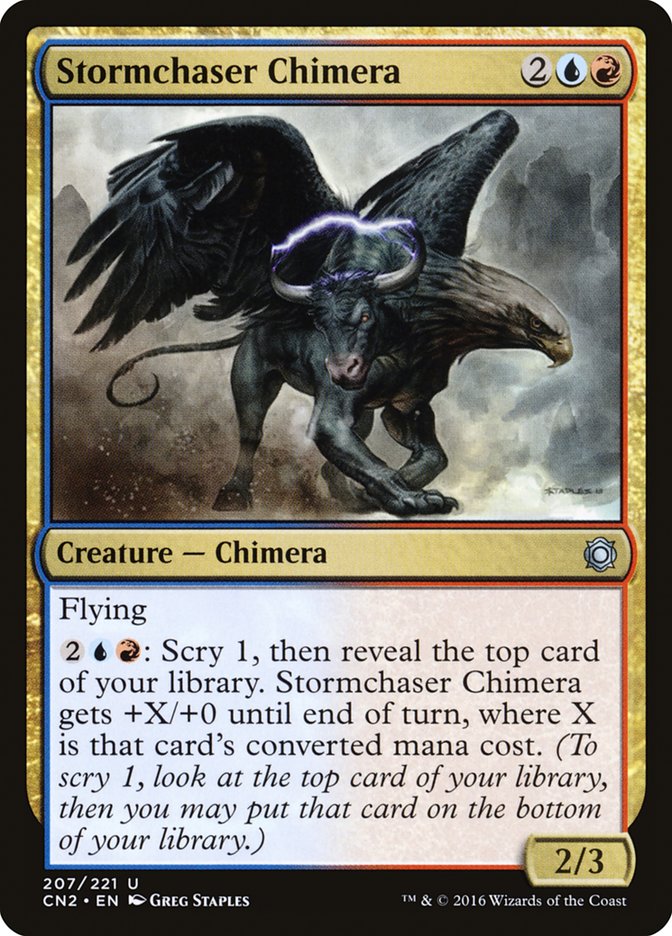 Stormchaser Chimera [Conspiracy: Take the Crown] MTG Single Magic: The Gathering    | Red Claw Gaming
