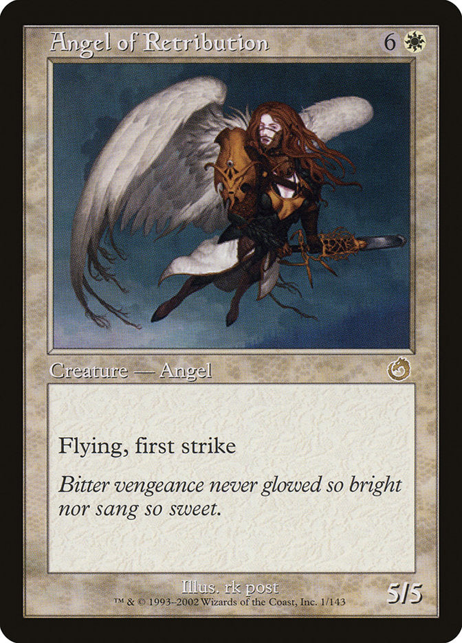 Angel of Retribution [Torment] MTG Single Magic: The Gathering    | Red Claw Gaming
