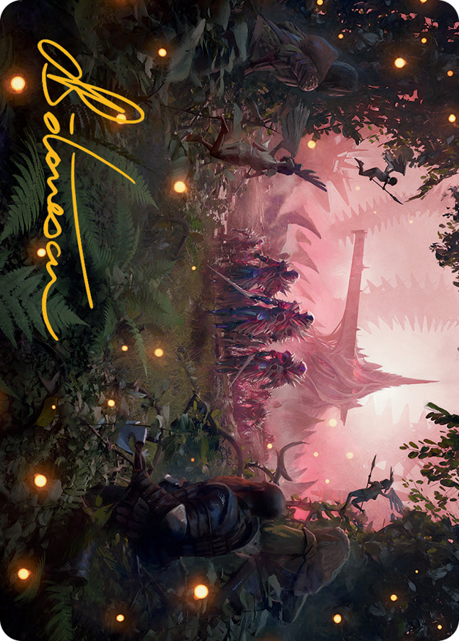 Invasion of Eldraine Art Card (Gold-Stamped Signature) [March of the Machine Art Series] MTG Single Magic: The Gathering    | Red Claw Gaming
