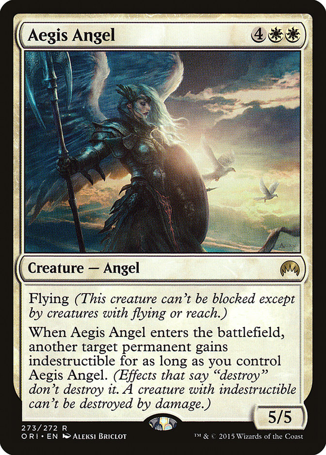 Aegis Angel [Magic Origins] MTG Single Magic: The Gathering    | Red Claw Gaming