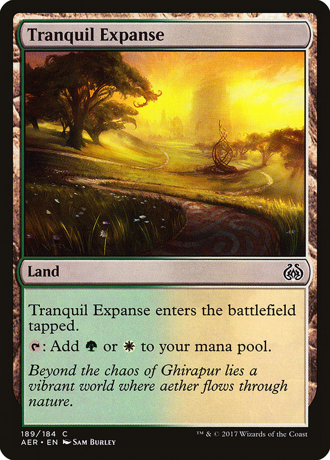 Tranquil Expanse [Aether Revolt] MTG Single Magic: The Gathering    | Red Claw Gaming