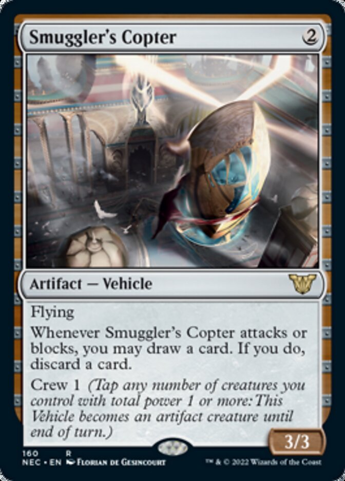 Smuggler's Copter [Kamigawa: Neon Dynasty Commander] MTG Single Magic: The Gathering    | Red Claw Gaming