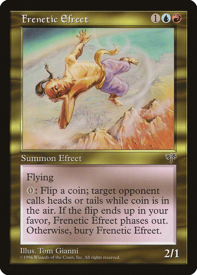 Frenetic Efreet [Mirage] MTG Single Magic: The Gathering    | Red Claw Gaming