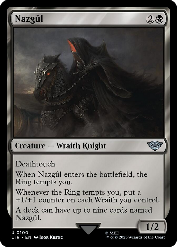 Nazgul (100) [The Lord of the Rings: Tales of Middle-Earth] MTG Single Magic: The Gathering    | Red Claw Gaming