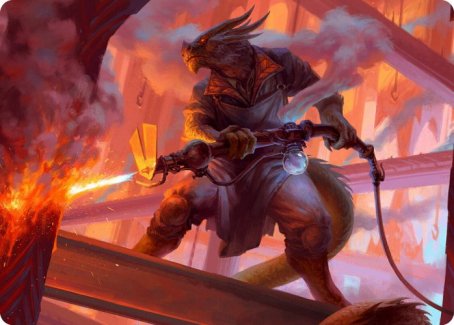 Plasma Jockey Art Card [Streets of New Capenna Art Series] MTG Single Magic: The Gathering    | Red Claw Gaming