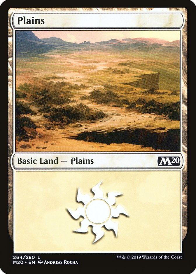 Plains (264) [Core Set 2020] MTG Single Magic: The Gathering    | Red Claw Gaming