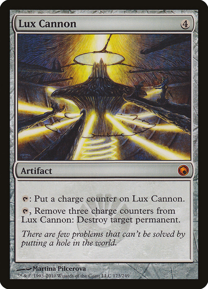 Lux Cannon [Scars of Mirrodin] MTG Single Magic: The Gathering    | Red Claw Gaming