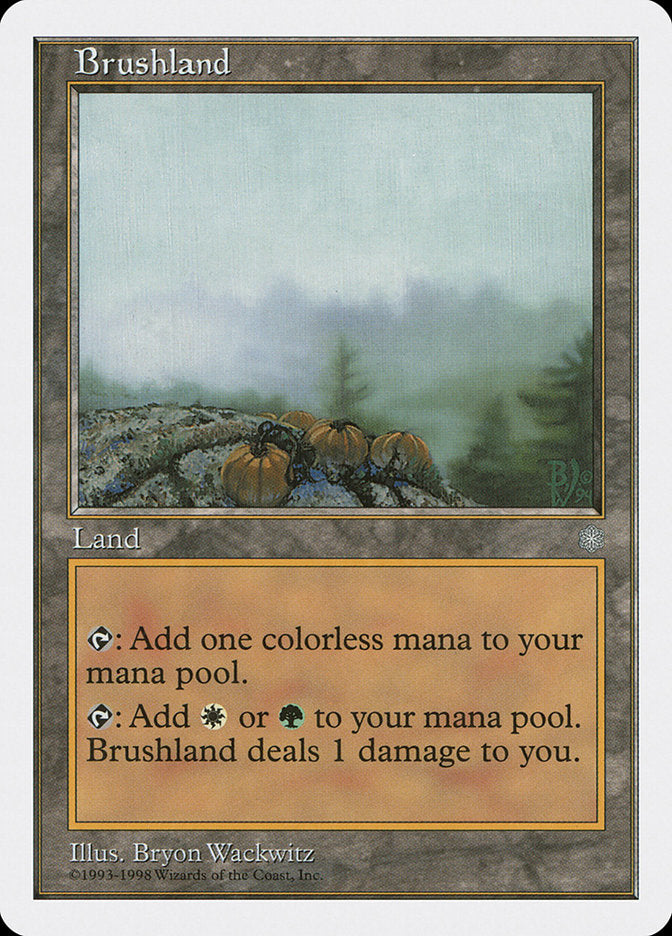 Brushland [Anthologies] MTG Single Magic: The Gathering    | Red Claw Gaming