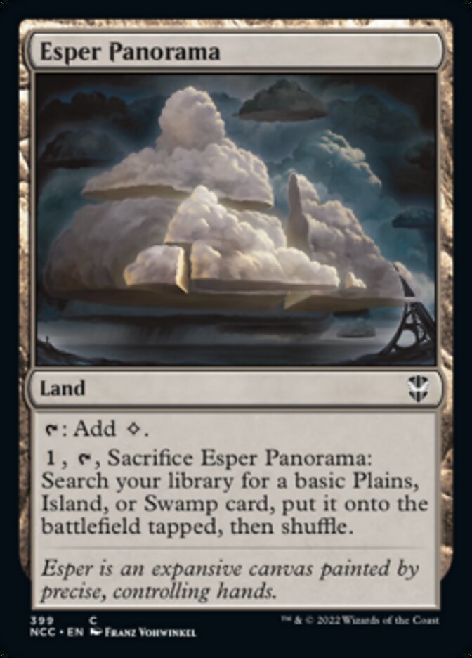 Esper Panorama [Streets of New Capenna Commander] MTG Single Magic: The Gathering    | Red Claw Gaming