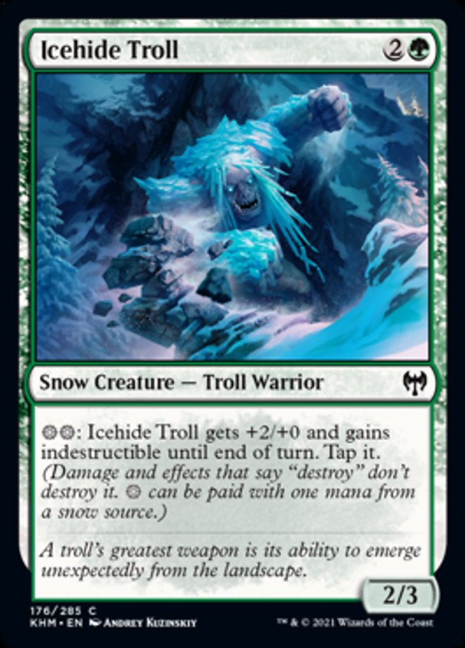 Icehide Troll [Kaldheim] MTG Single Magic: The Gathering    | Red Claw Gaming
