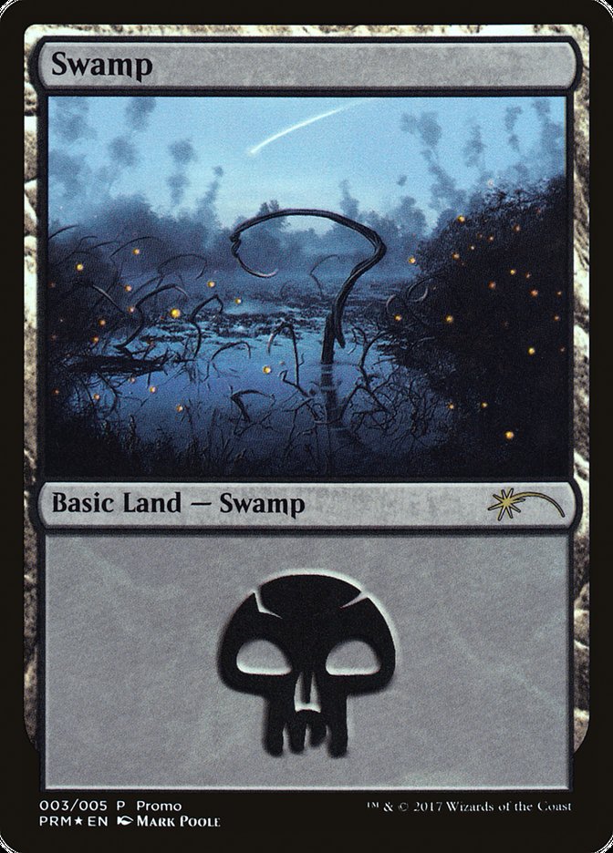 Swamp (3) [2017 Gift Pack] MTG Single Magic: The Gathering    | Red Claw Gaming