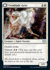 Twinblade Geist // Twinblade Invocation [Innistrad: Crimson Vow] MTG Single Magic: The Gathering    | Red Claw Gaming