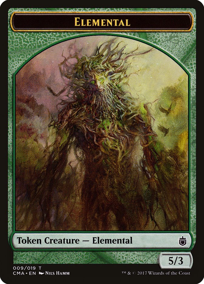 Elemental Token [Commander Anthology Tokens] MTG Single Magic: The Gathering    | Red Claw Gaming