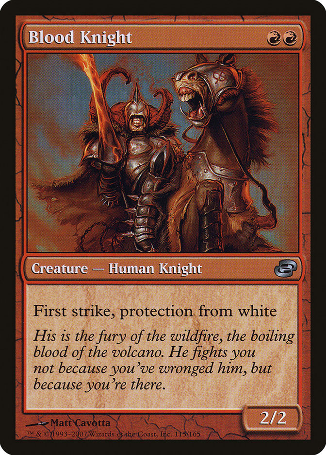 Blood Knight [Planar Chaos] MTG Single Magic: The Gathering    | Red Claw Gaming