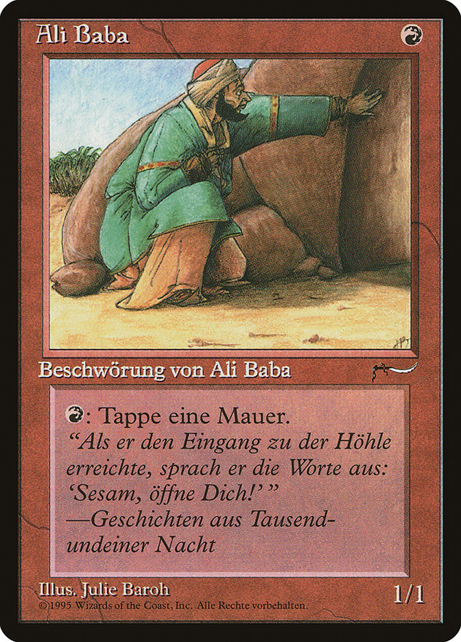 Ali Baba (German) [Renaissance] MTG Single Magic: The Gathering    | Red Claw Gaming