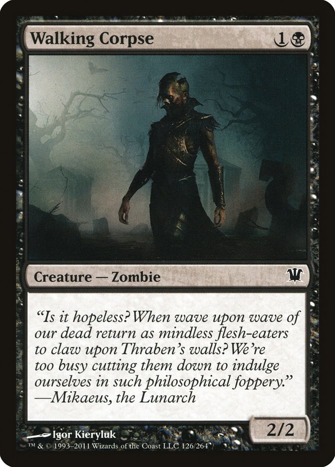 Walking Corpse [Innistrad] MTG Single Magic: The Gathering    | Red Claw Gaming