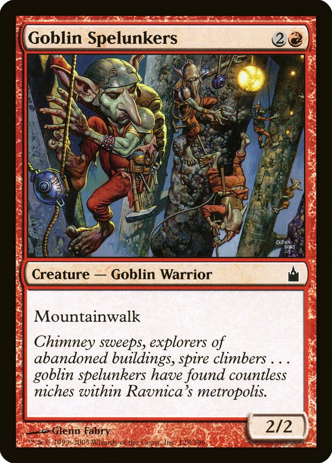 Goblin Spelunkers [Ravnica: City of Guilds] MTG Single Magic: The Gathering    | Red Claw Gaming