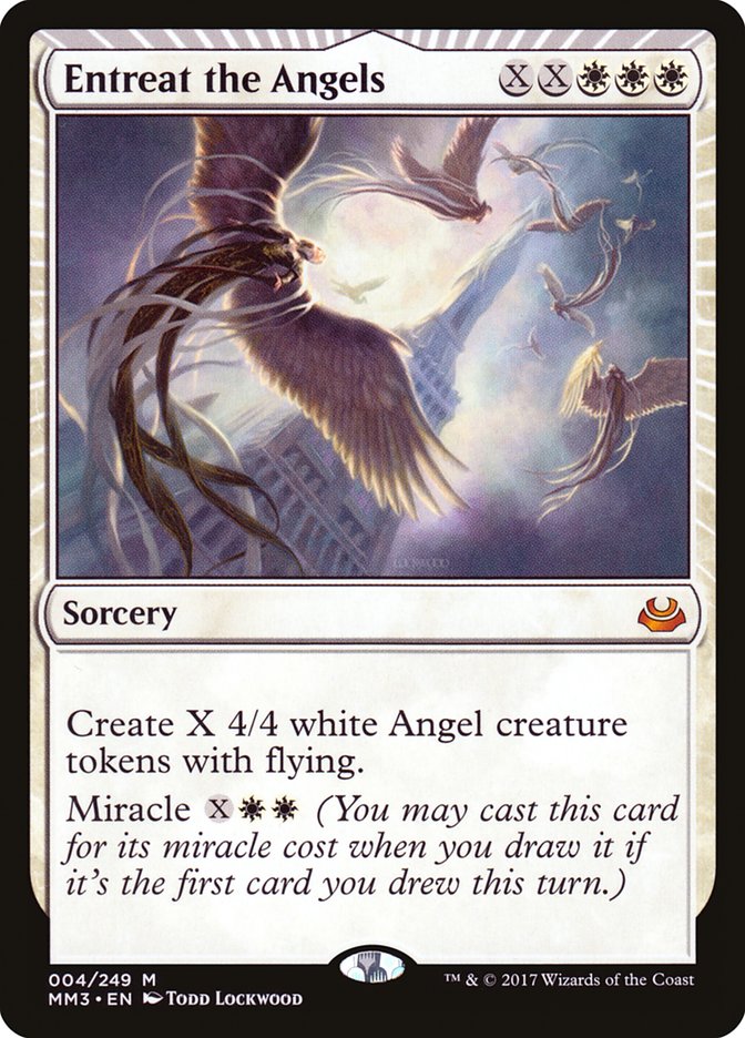 Entreat the Angels [Modern Masters 2017] MTG Single Magic: The Gathering    | Red Claw Gaming