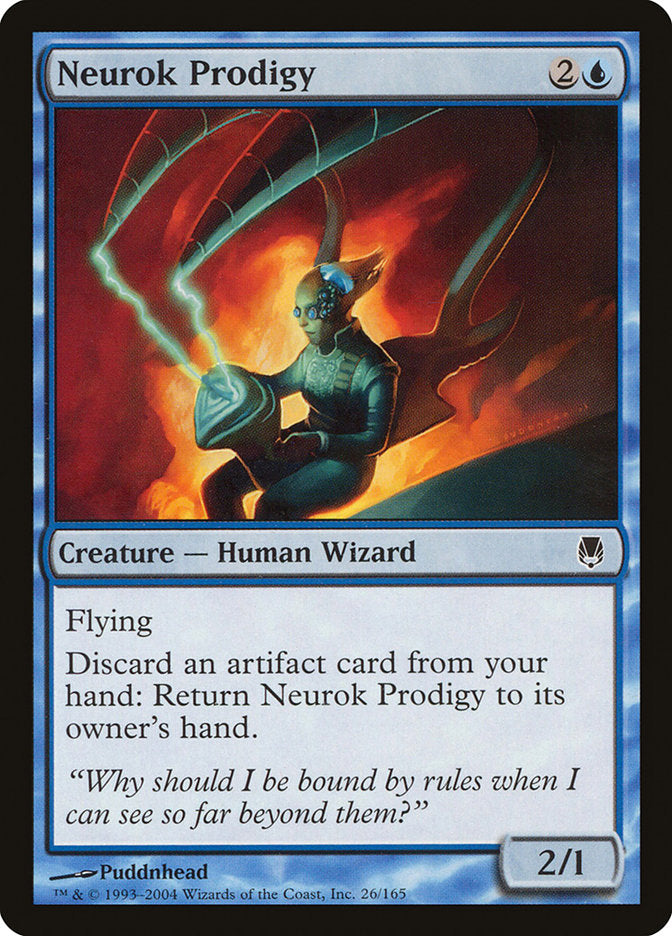 Neurok Prodigy [Darksteel] MTG Single Magic: The Gathering    | Red Claw Gaming