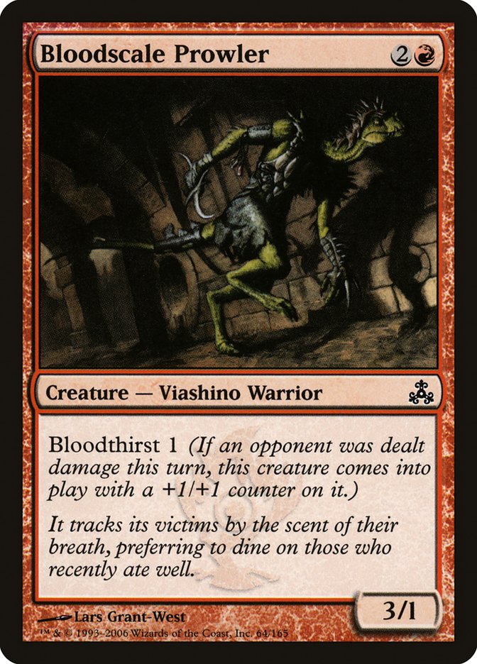 Bloodscale Prowler [Guildpact] MTG Single Magic: The Gathering    | Red Claw Gaming