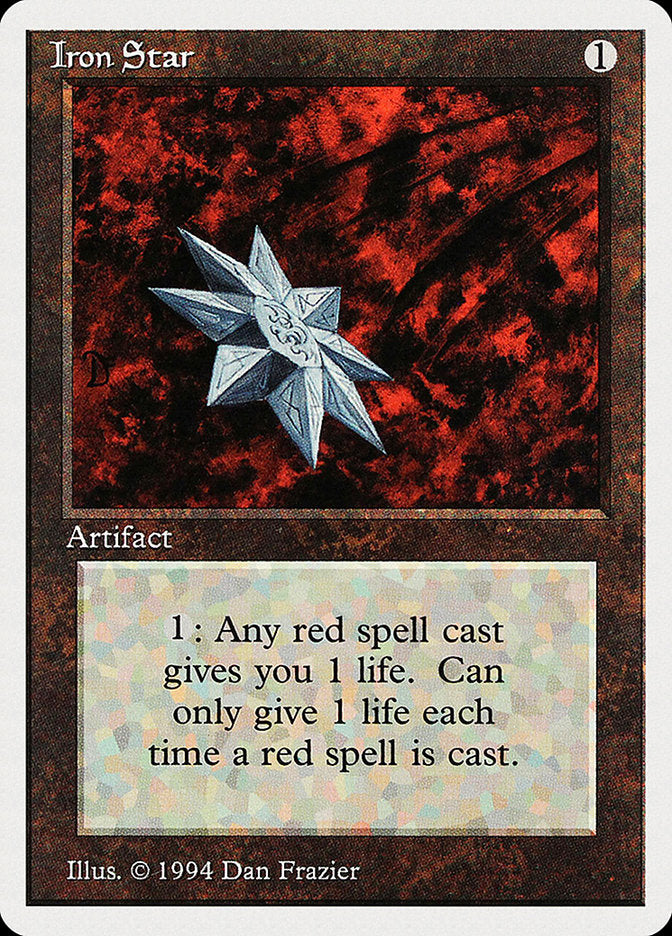 Iron Star [Summer Magic / Edgar] MTG Single Magic: The Gathering    | Red Claw Gaming