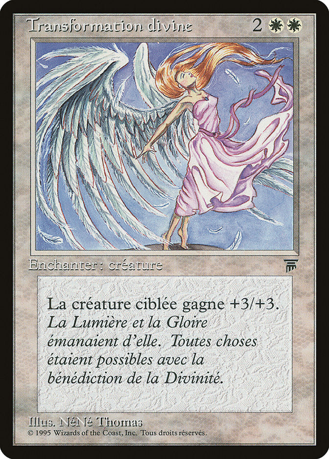 Divine Transformation (French) - "Transformation divine" [Renaissance] MTG Single Magic: The Gathering    | Red Claw Gaming