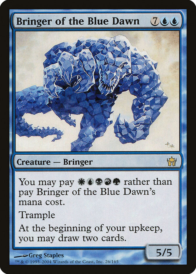 Bringer of the Blue Dawn [Fifth Dawn] MTG Single Magic: The Gathering    | Red Claw Gaming