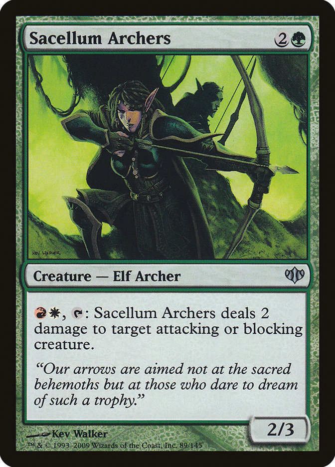 Sacellum Archers [Conflux] MTG Single Magic: The Gathering    | Red Claw Gaming