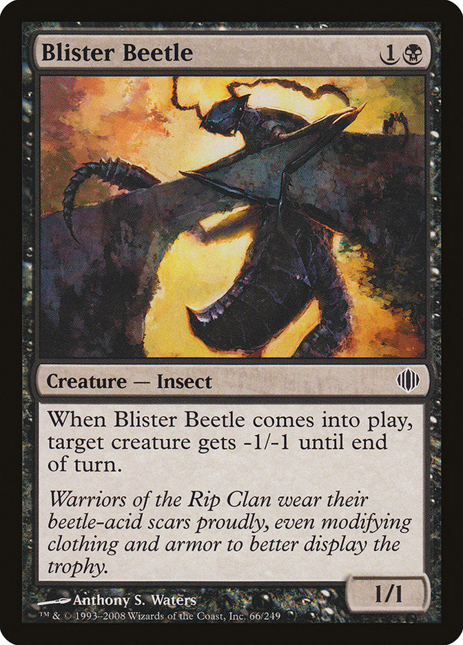 Blister Beetle [Shards of Alara] MTG Single Magic: The Gathering    | Red Claw Gaming