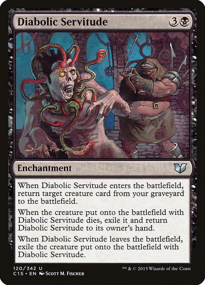 Diabolic Servitude [Commander 2015] MTG Single Magic: The Gathering    | Red Claw Gaming