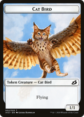 Cat Bird // Spirit Double-Sided Token [Starter Commander Decks] MTG Single Magic: The Gathering    | Red Claw Gaming