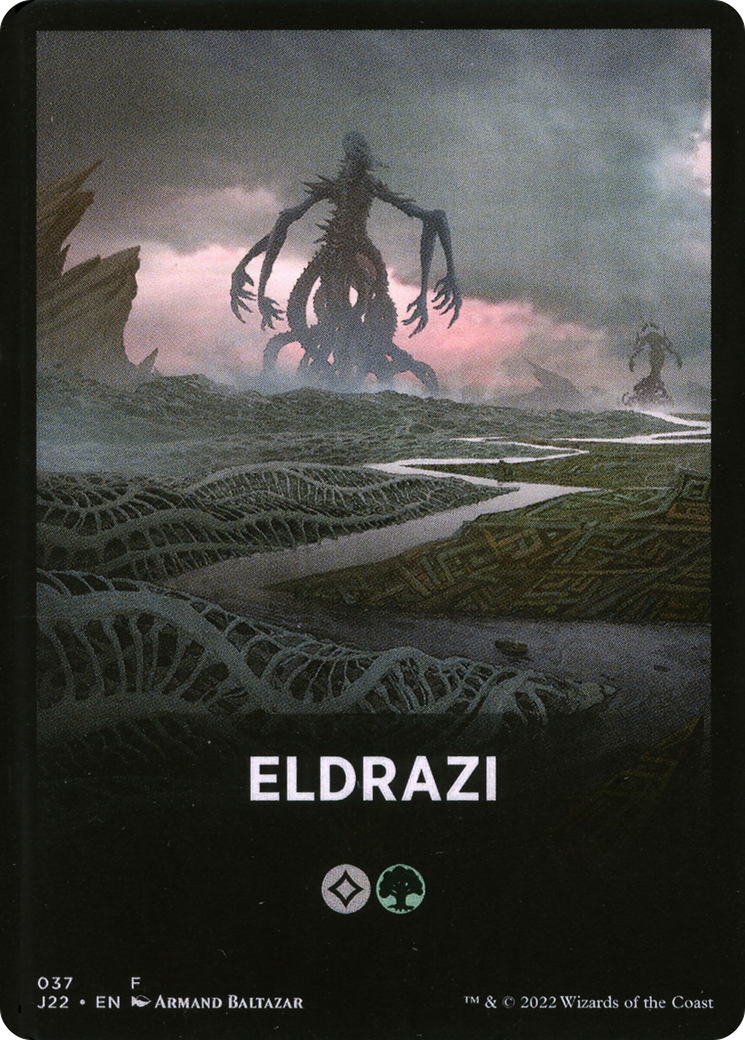 Eldrazi Theme Card [Jumpstart 2022 Front Cards] MTG Single Magic: The Gathering    | Red Claw Gaming