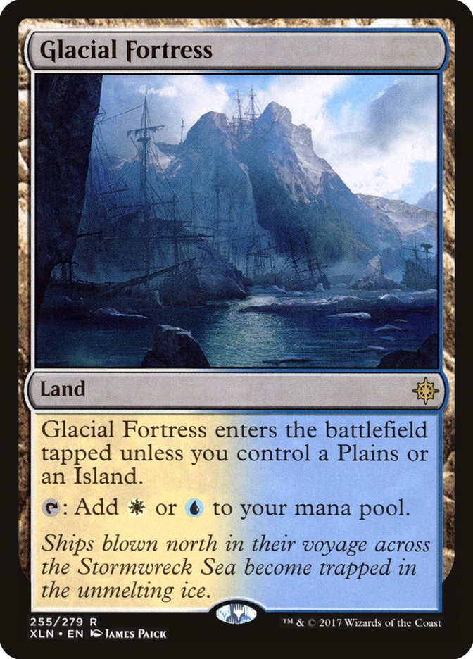 Glacial Fortress [Ixalan] MTG Single Magic: The Gathering    | Red Claw Gaming