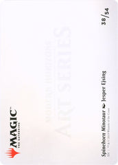 Spinehorn Minotaur // Spinehorn Minotaur [Modern Horizons Art Series] MTG Single Magic: The Gathering    | Red Claw Gaming