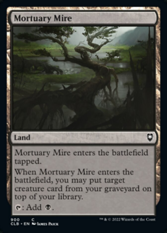 Mortuary Mire [Commander Legends: Battle for Baldur's Gate] MTG Single Magic: The Gathering    | Red Claw Gaming