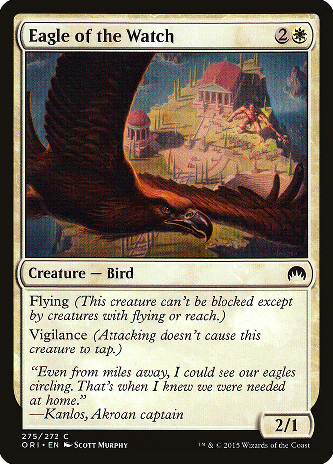 Eagle of the Watch [Magic Origins] MTG Single Magic: The Gathering    | Red Claw Gaming