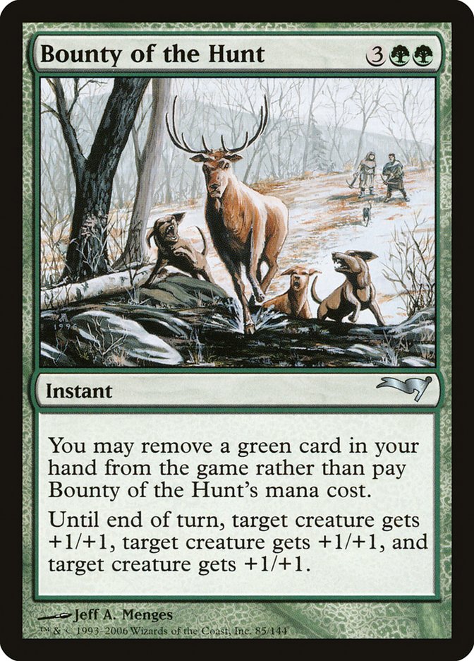 Bounty of the Hunt [Coldsnap Theme Decks] MTG Single Magic: The Gathering    | Red Claw Gaming