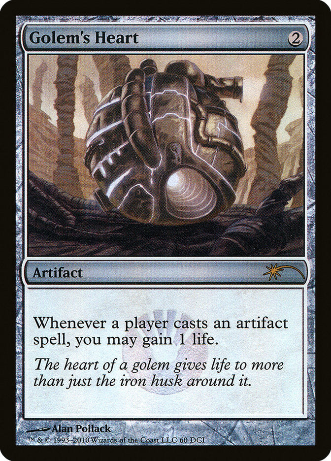 Golem's Heart [Wizards Play Network 2010] MTG Single Magic: The Gathering    | Red Claw Gaming
