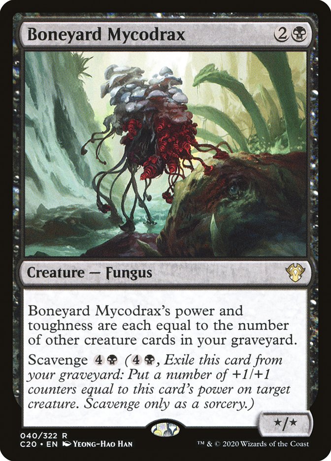 Boneyard Mycodrax [Commander 2020] MTG Single Magic: The Gathering    | Red Claw Gaming