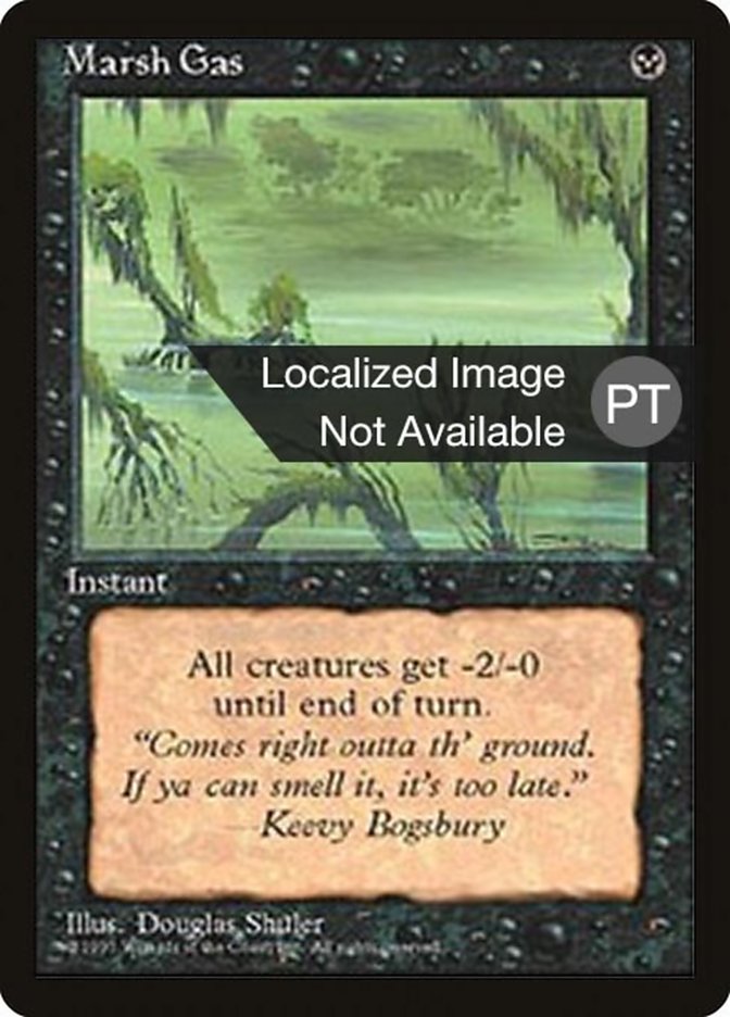 Marsh Gas [Fourth Edition (Foreign Black Border)] MTG Single Magic: The Gathering    | Red Claw Gaming