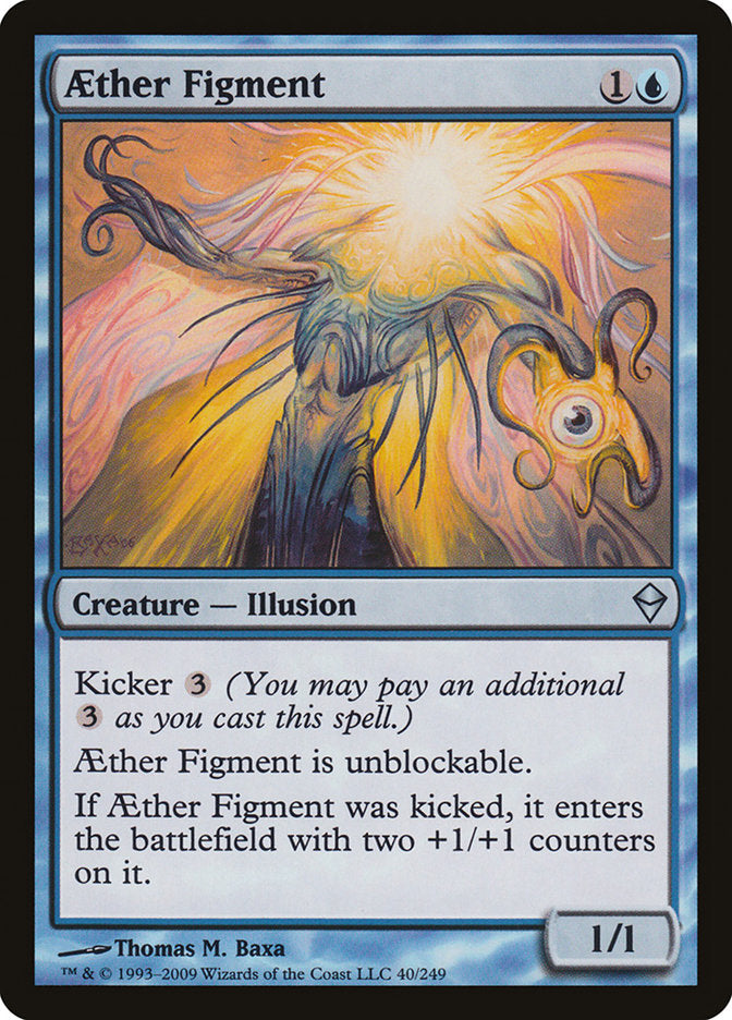 Aether Figment [Zendikar] MTG Single Magic: The Gathering    | Red Claw Gaming