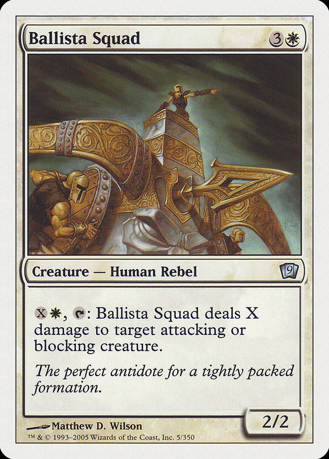 Ballista Squad [Ninth Edition] MTG Single Magic: The Gathering    | Red Claw Gaming