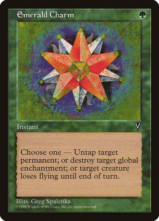 Emerald Charm [Visions] MTG Single Magic: The Gathering    | Red Claw Gaming