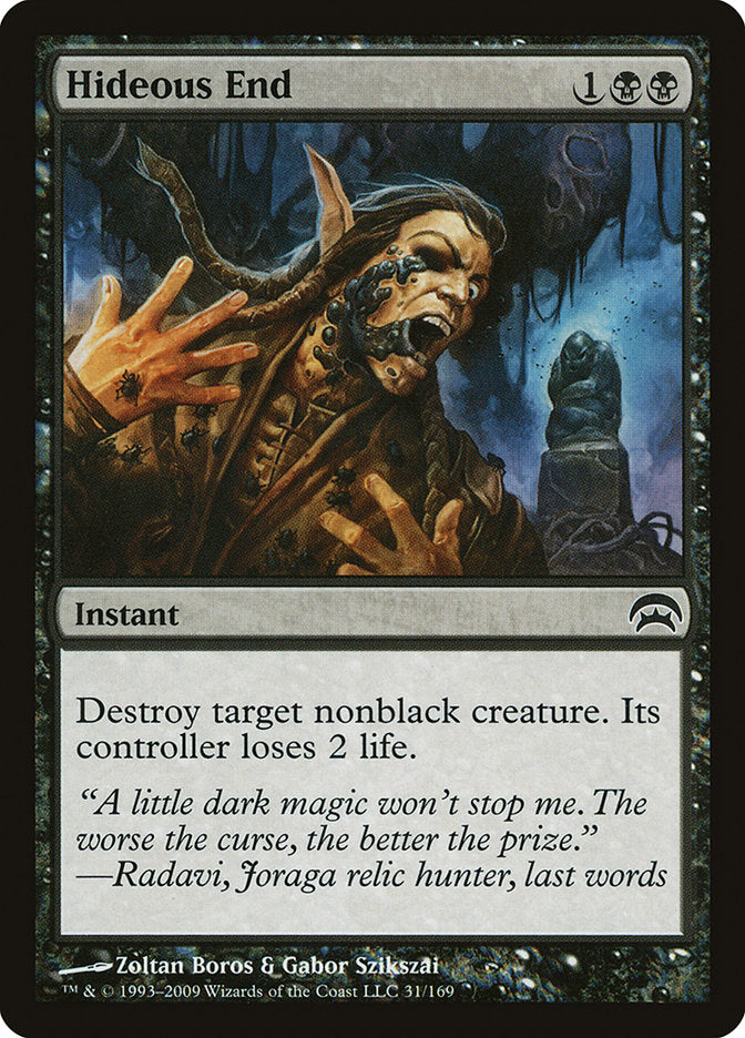 Hideous End [Planechase] MTG Single Magic: The Gathering    | Red Claw Gaming
