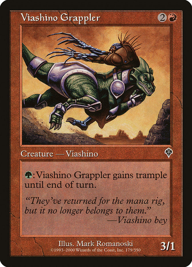 Viashino Grappler [Invasion] MTG Single Magic: The Gathering    | Red Claw Gaming
