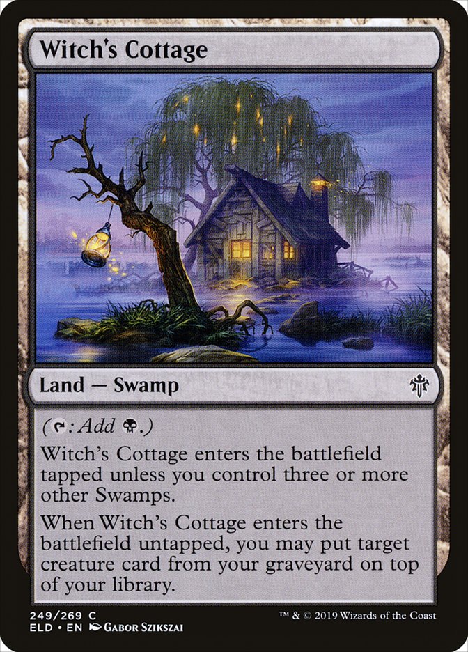 Witch's Cottage [Throne of Eldraine] MTG Single Magic: The Gathering    | Red Claw Gaming