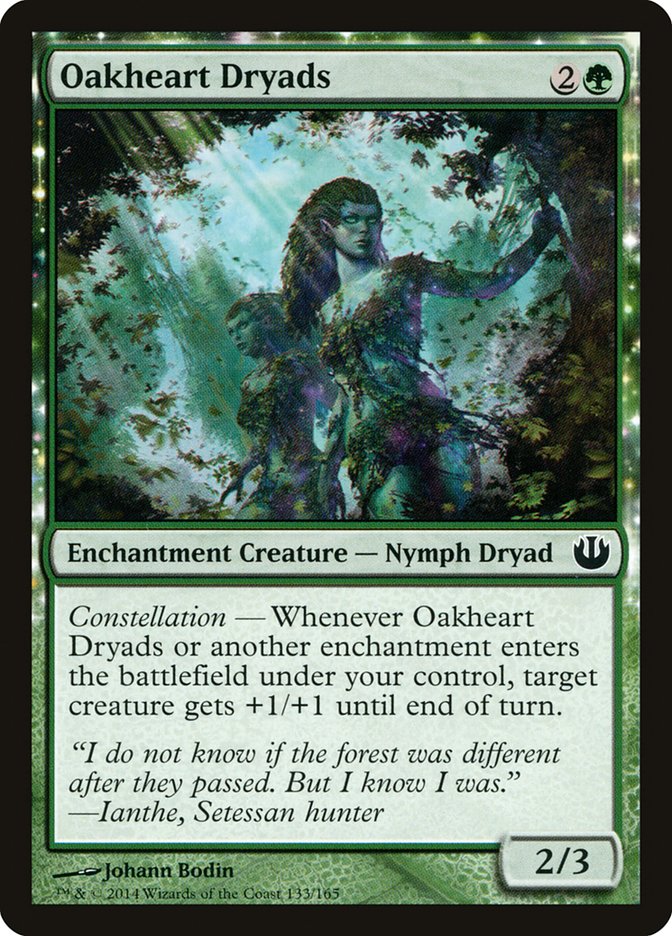 Oakheart Dryads [Journey into Nyx] MTG Single Magic: The Gathering    | Red Claw Gaming