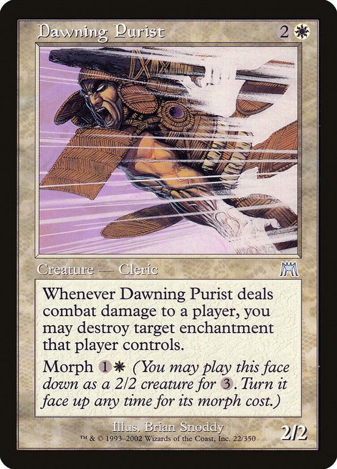 Dawning Purist [Onslaught] MTG Single Magic: The Gathering    | Red Claw Gaming