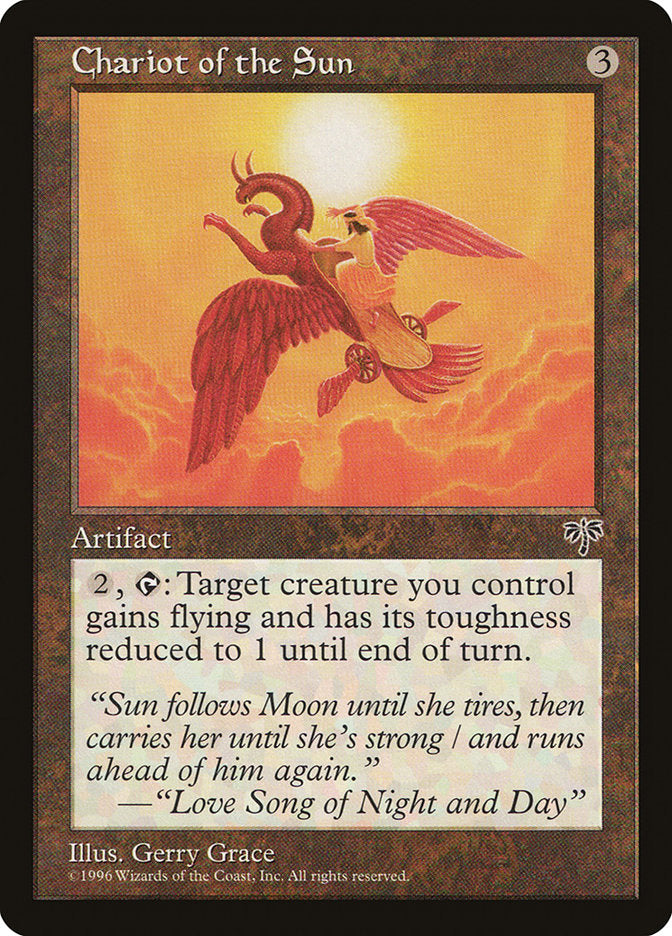 Chariot of the Sun [Mirage] MTG Single Magic: The Gathering    | Red Claw Gaming